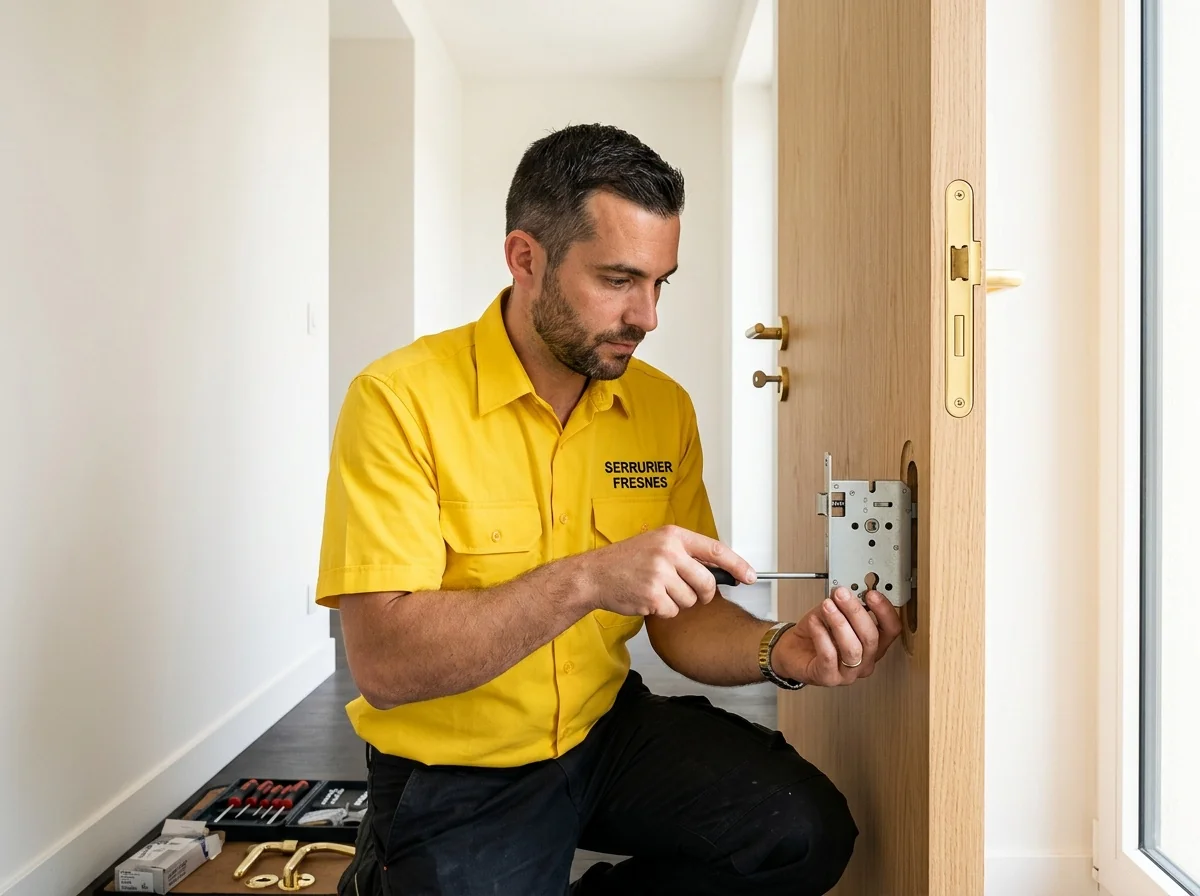 Installation serrure complète - Serrurier Fresnes